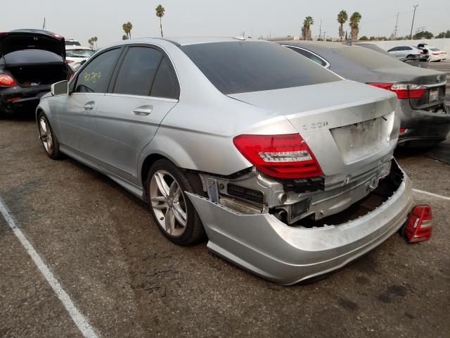 Photo 2 VIN: WDDGF4HB3EA961208 - MERCEDES-BENZ C 250 