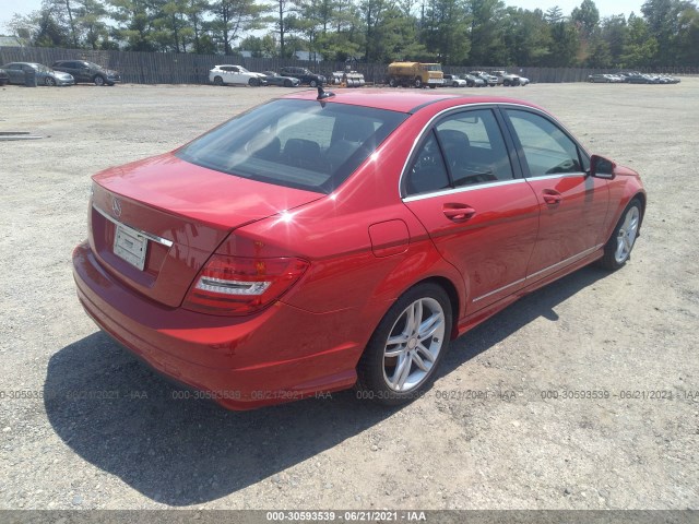 Photo 3 VIN: WDDGF4HB3EG222076 - MERCEDES-BENZ C-CLASS 