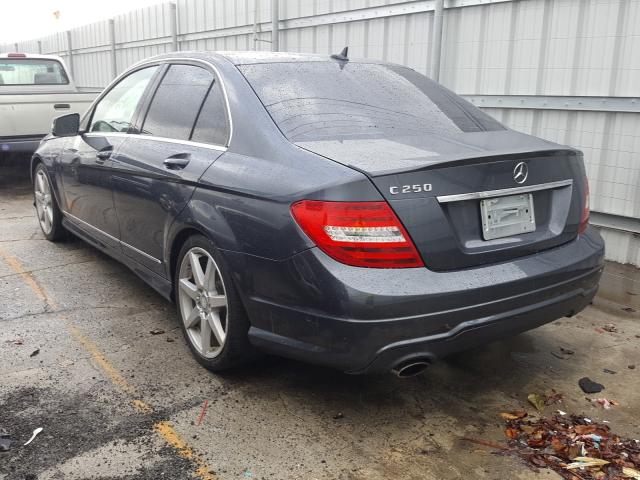 Photo 2 VIN: WDDGF4HB3EG239461 - MERCEDES-BENZ C 250 