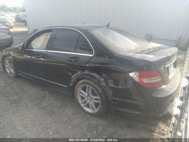 Photo 2 VIN: WDDGF4HB3EG242764 - MERCEDES-BENZ C-CLASS 