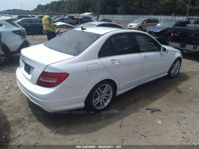 Photo 3 VIN: WDDGF4HB3ER316463 - MERCEDES-BENZ C-CLASS 