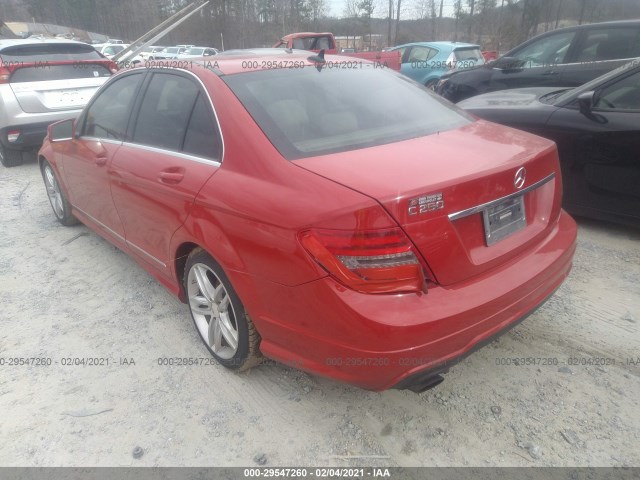 Photo 2 VIN: WDDGF4HB4CA606027 - MERCEDES-BENZ C-CLASS 