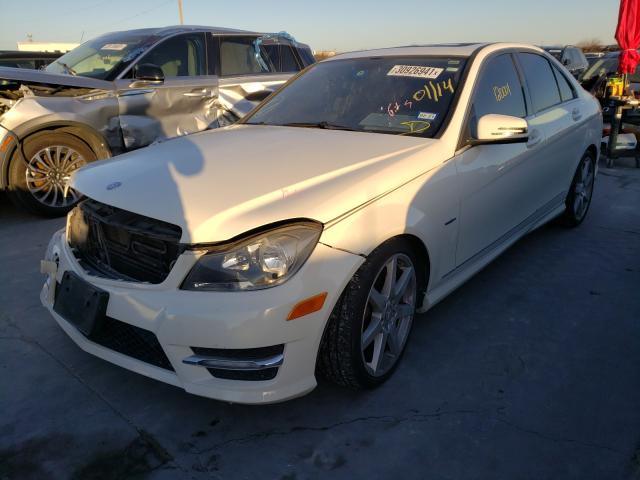 Photo 1 VIN: WDDGF4HB4CR195374 - MERCEDES-BENZ C 250 