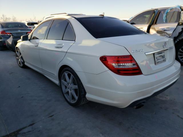 Photo 2 VIN: WDDGF4HB4CR195374 - MERCEDES-BENZ C 250 