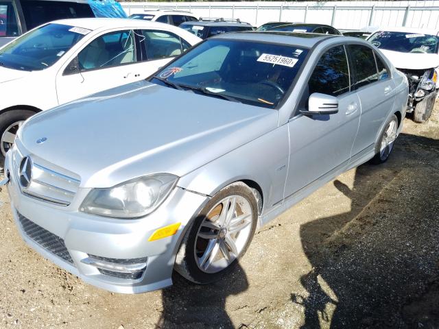 Photo 1 VIN: WDDGF4HB4CR210228 - MERCEDES-BENZ C 250 