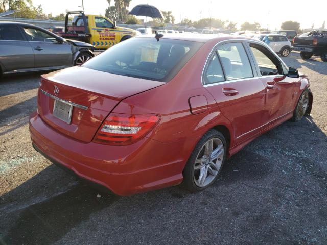 Photo 3 VIN: WDDGF4HB4CR217163 - MERCEDES-BENZ C 250 