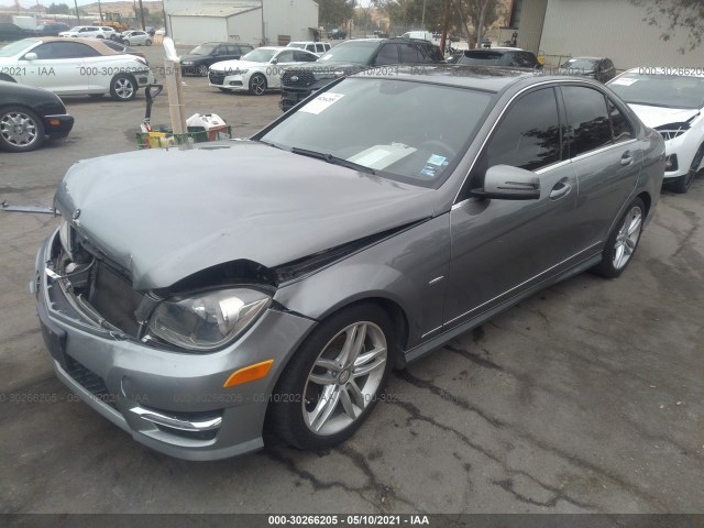 Photo 1 VIN: WDDGF4HB4CR219527 - MERCEDES-BENZ C-CLASS 