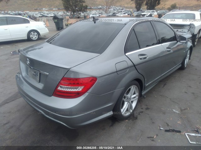 Photo 3 VIN: WDDGF4HB4CR219527 - MERCEDES-BENZ C-CLASS 