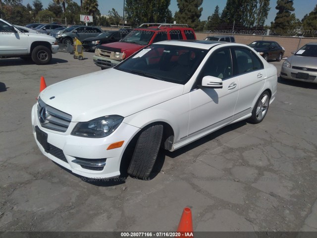 Photo 1 VIN: WDDGF4HB4DA789527 - MERCEDES-BENZ C-CLASS 