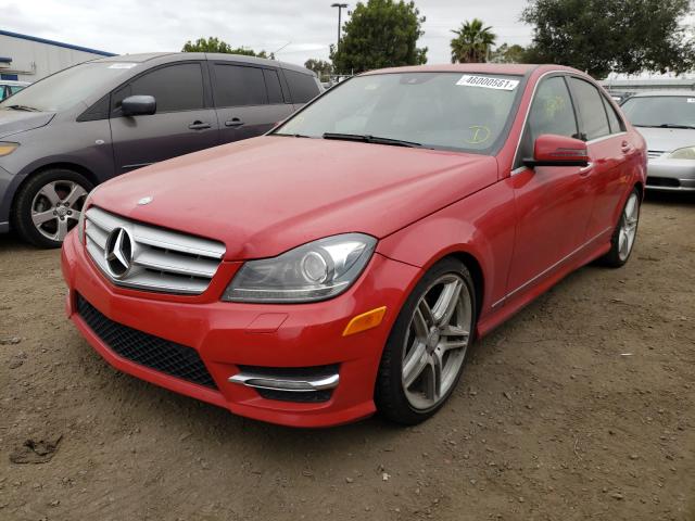 Photo 1 VIN: WDDGF4HB4DA793738 - MERCEDES-BENZ C 250 