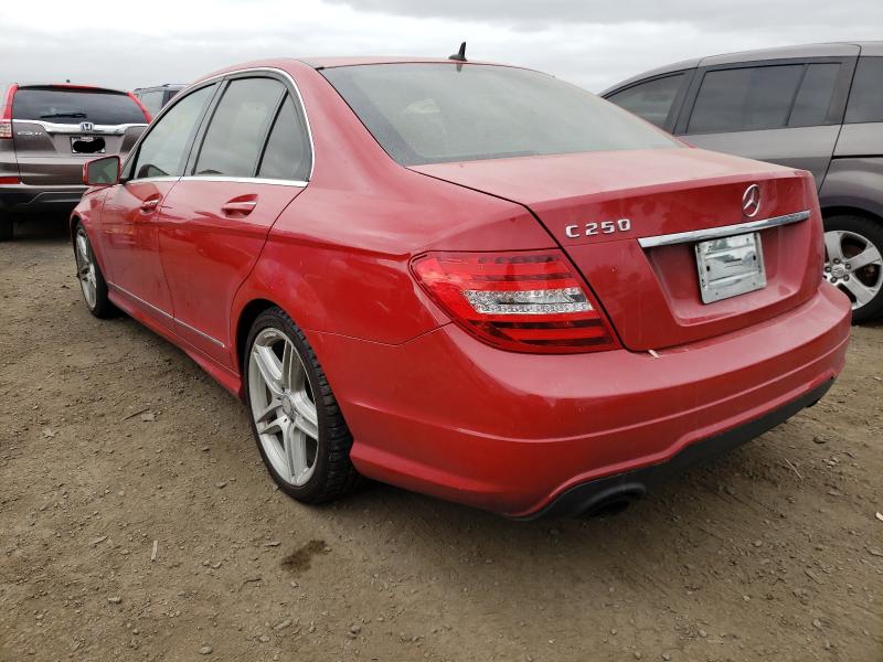 Photo 2 VIN: WDDGF4HB4DA793738 - MERCEDES-BENZ C 250 