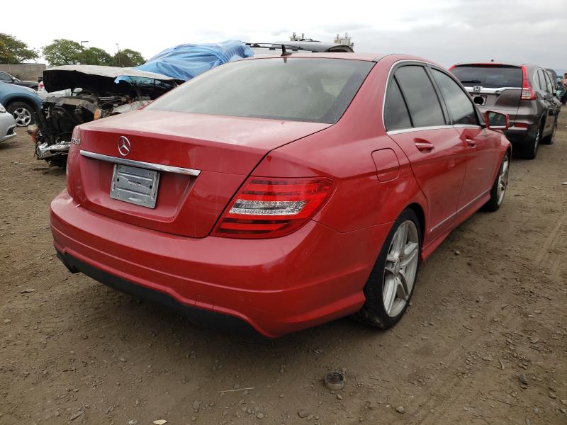 Photo 3 VIN: WDDGF4HB4DA793738 - MERCEDES-BENZ C 250 