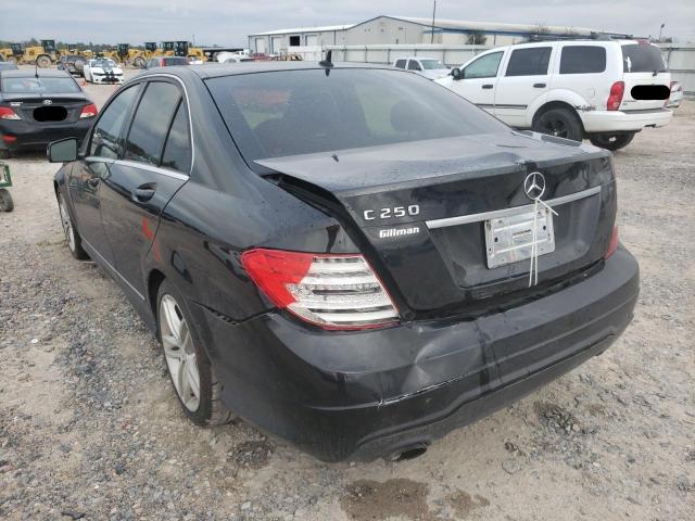 Photo 2 VIN: WDDGF4HB4DA800638 - MERCEDES-BENZ C 250 