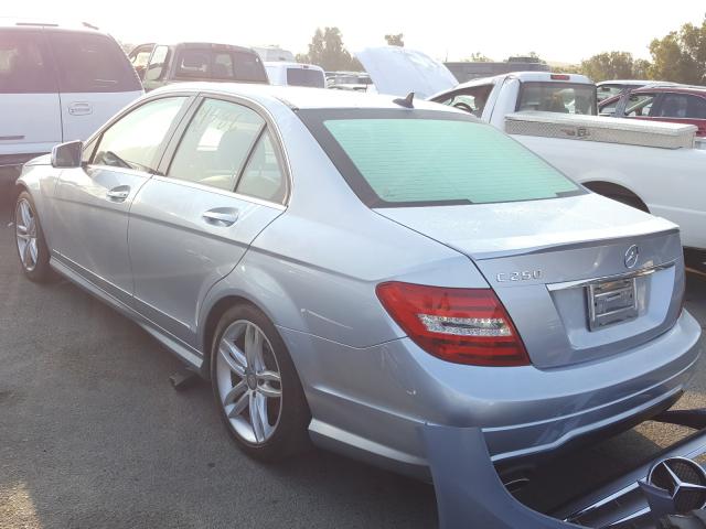 Photo 2 VIN: WDDGF4HB4DA813549 - MERCEDES-BENZ C 250 