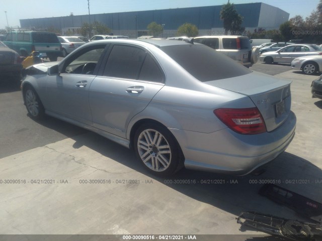 Photo 2 VIN: WDDGF4HB4DA850035 - MERCEDES-BENZ C-CLASS 