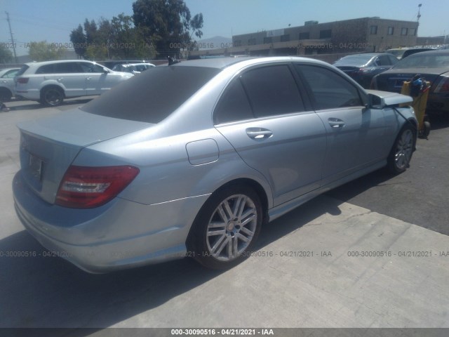 Photo 3 VIN: WDDGF4HB4DA850035 - MERCEDES-BENZ C-CLASS 