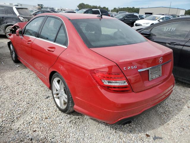 Photo 2 VIN: WDDGF4HB4DR270852 - MERCEDES-BENZ C 250 