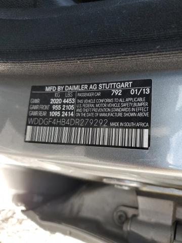 Photo 12 VIN: WDDGF4HB4DR279292 - MERCEDES-BENZ C 250 