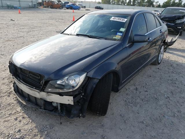 Photo 1 VIN: WDDGF4HB4DR279373 - MERCEDES-BENZ C 250 