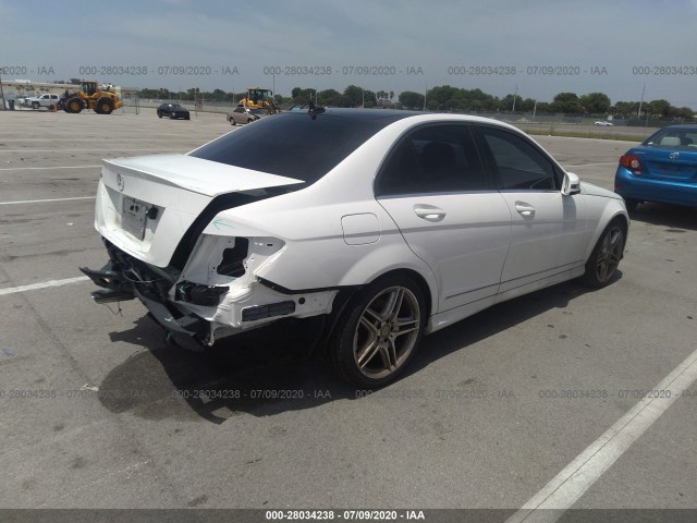 Photo 3 VIN: WDDGF4HB4EA947639 - MERCEDES-BENZ C-CLASS 