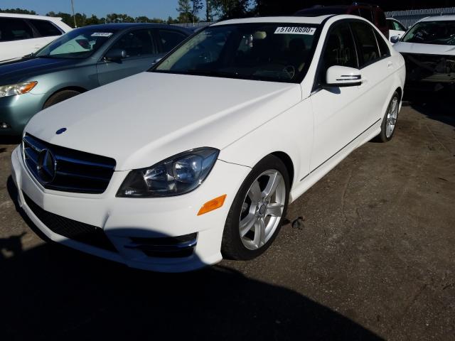 Photo 1 VIN: WDDGF4HB4EA956146 - MERCEDES-BENZ C 250 