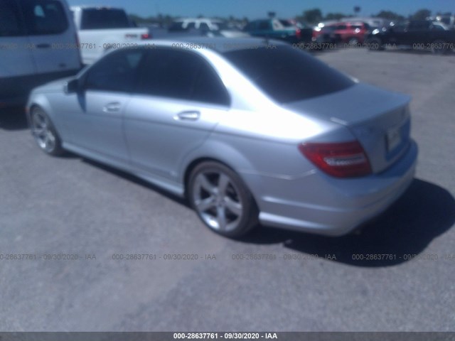 Photo 2 VIN: WDDGF4HB4EA966191 - MERCEDES-BENZ C-CLASS 