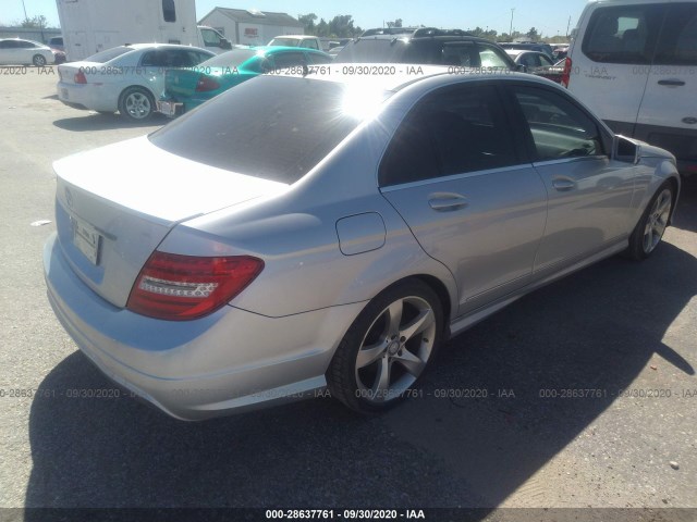 Photo 3 VIN: WDDGF4HB4EA966191 - MERCEDES-BENZ C-CLASS 