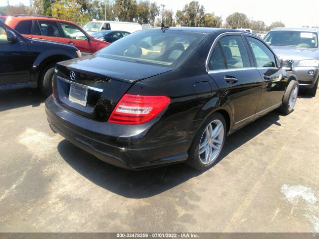 Photo 3 VIN: WDDGF4HB4EG223866 - MERCEDES-BENZ C-CLASS 