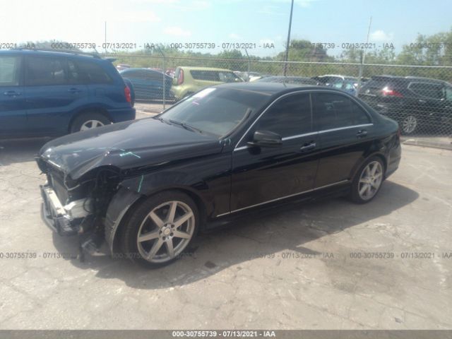 Photo 1 VIN: WDDGF4HB4EG244619 - MERCEDES-BENZ C-CLASS 