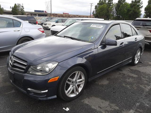 Photo 1 VIN: WDDGF4HB4ER315404 - MERCEDES-BENZ C 250 