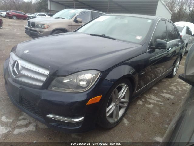 Photo 1 VIN: WDDGF4HB5CA604156 - MERCEDES-BENZ C-CLASS 