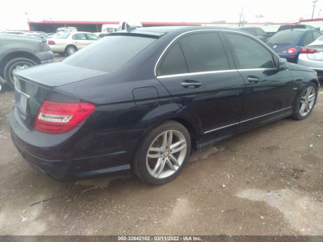 Photo 3 VIN: WDDGF4HB5CA604156 - MERCEDES-BENZ C-CLASS 