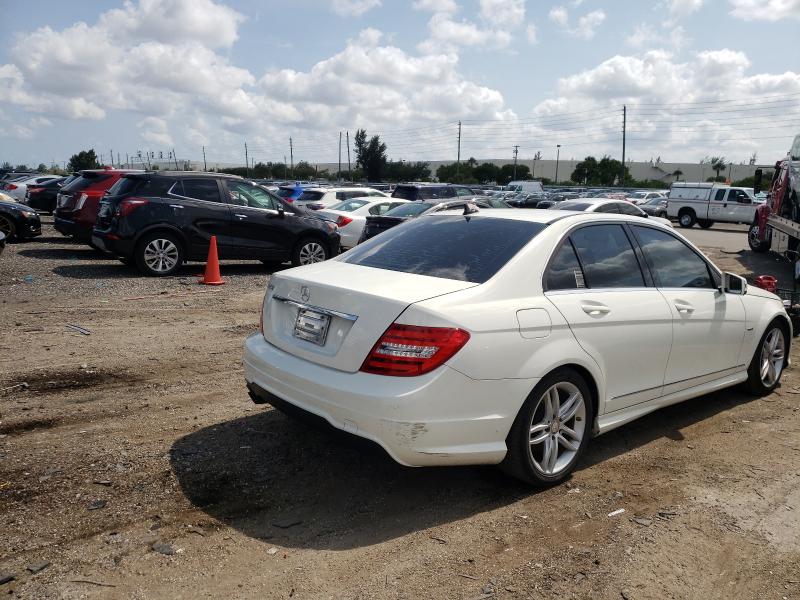 Photo 3 VIN: WDDGF4HB5CA609888 - MERCEDES-BENZ C 250 