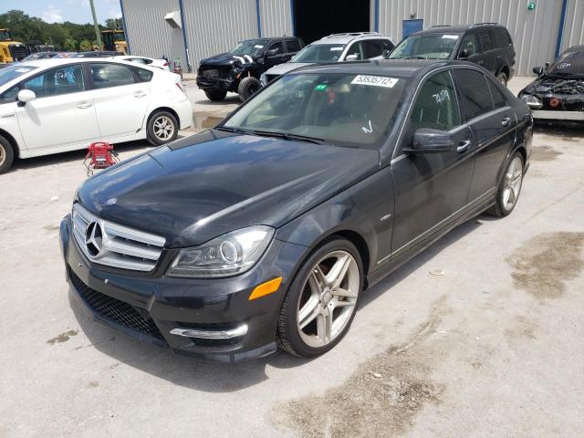 Photo 1 VIN: WDDGF4HB5CA618624 - MERCEDES-BENZ C 250 