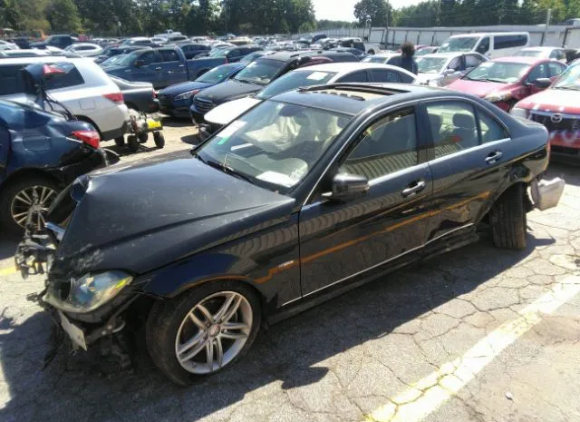 Photo 1 VIN: WDDGF4HB5CA626304 - MERCEDES-BENZ C-CLASS 