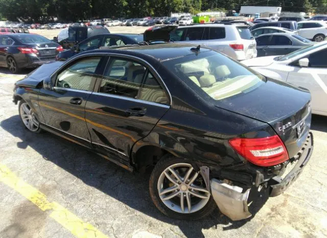 Photo 2 VIN: WDDGF4HB5CA626304 - MERCEDES-BENZ C-CLASS 