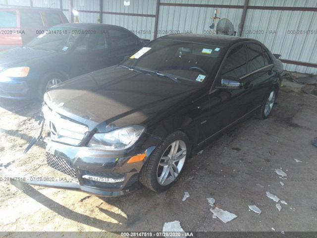 Photo 1 VIN: WDDGF4HB5CA645452 - MERCEDES-BENZ C-CLASS 