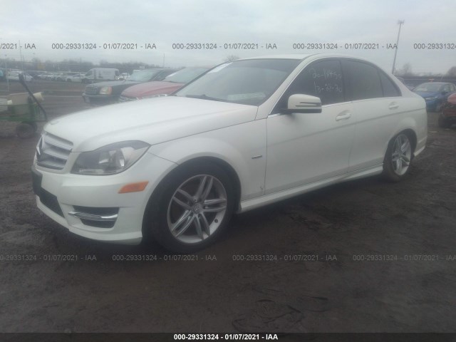 Photo 1 VIN: WDDGF4HB5CA653972 - MERCEDES-BENZ C-CLASS 