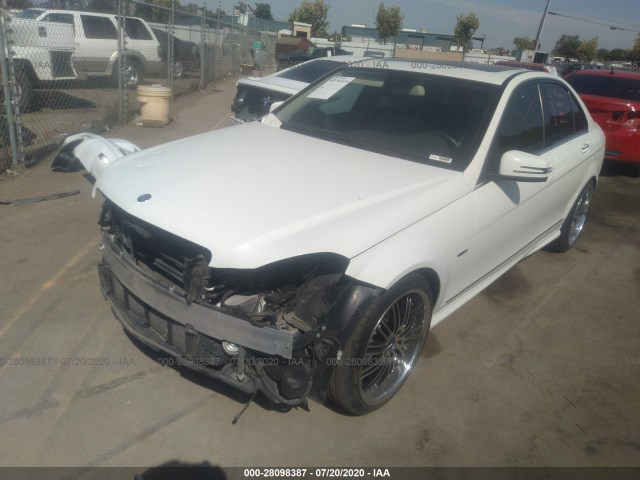 Photo 1 VIN: WDDGF4HB5CR195416 - MERCEDES-BENZ C-CLASS 