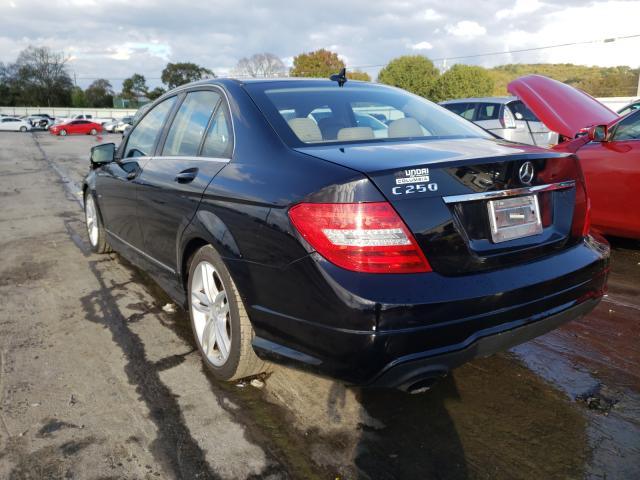 Photo 2 VIN: WDDGF4HB5CR202185 - MERCEDES-BENZ C 250 