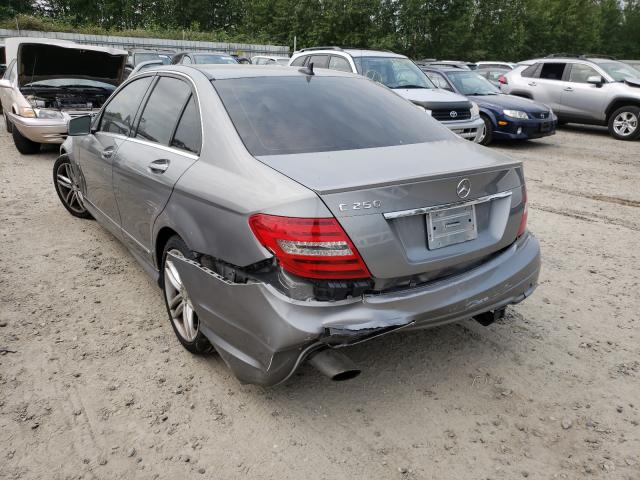 Photo 2 VIN: WDDGF4HB5CR203482 - MERCEDES-BENZ C 250 