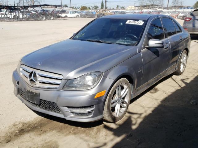 Photo 1 VIN: WDDGF4HB5CR212263 - MERCEDES-BENZ C 250 