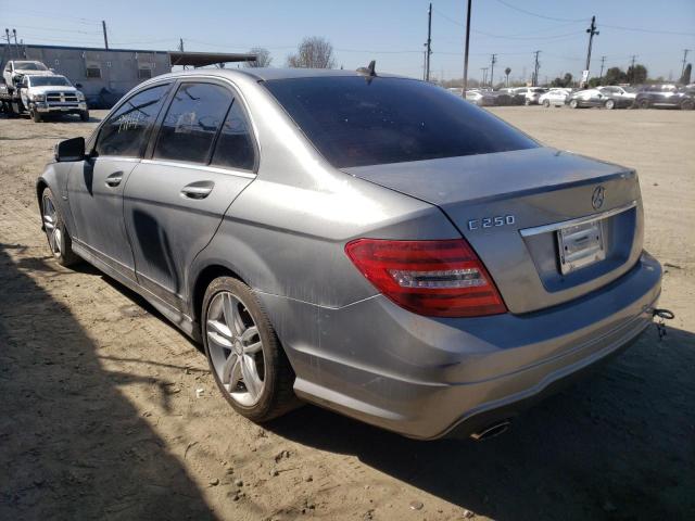 Photo 2 VIN: WDDGF4HB5CR212263 - MERCEDES-BENZ C 250 