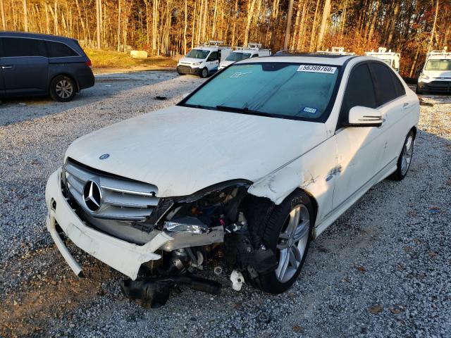 Photo 1 VIN: WDDGF4HB5CR214045 - MERCEDES-BENZ C 250 