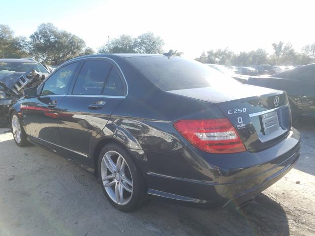 Photo 2 VIN: WDDGF4HB5CR218645 - MERCEDES-BENZ C 250 