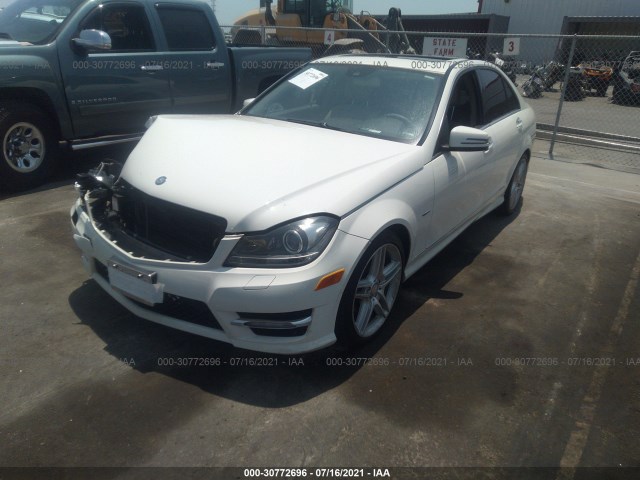 Photo 1 VIN: WDDGF4HB5CR218757 - MERCEDES-BENZ C-CLASS 