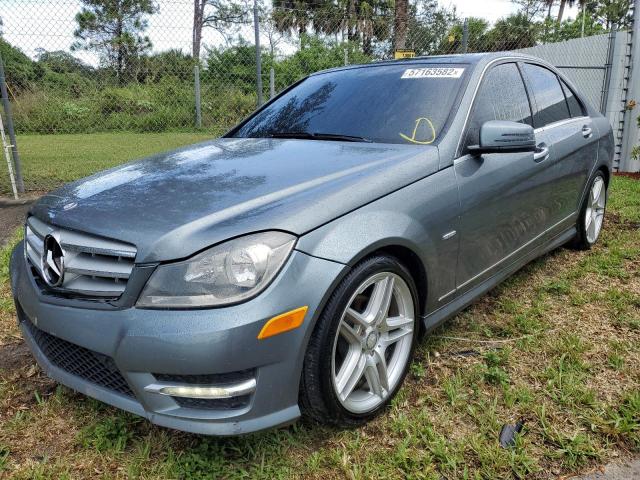 Photo 1 VIN: WDDGF4HB5CR222386 - MERCEDES-BENZ C 250 