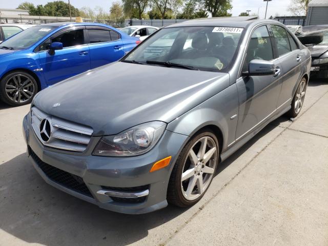 Photo 1 VIN: WDDGF4HB5CR231881 - MERCEDES-BENZ C 250 