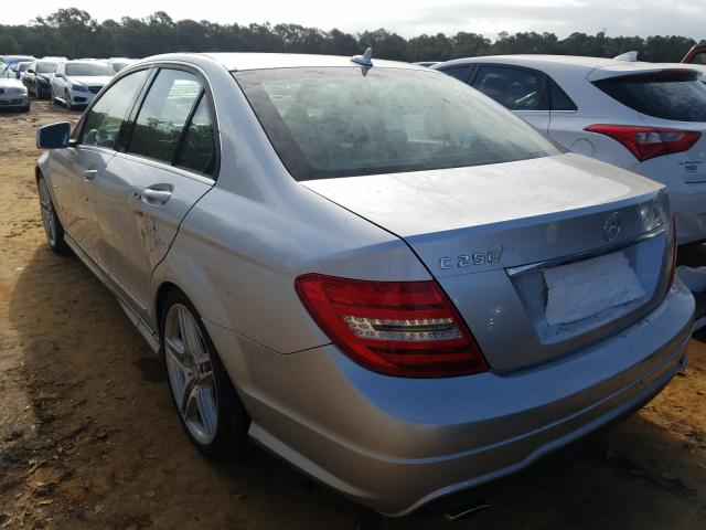 Photo 2 VIN: WDDGF4HB5CR235851 - MERCEDES-BENZ C 250 