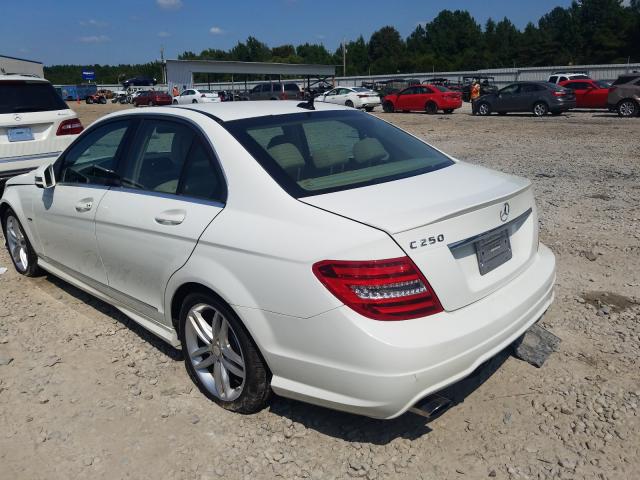 Photo 2 VIN: WDDGF4HB5CR237826 - MERCEDES-BENZ C 250 